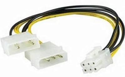 Molex naar PCIe voedingskabel