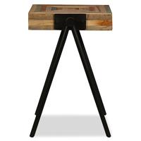 Bijzettafel massief hergebruikt teakhout - thumbnail