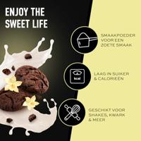 Flavn tasty black & white vanilla 250 Gram - thumbnail