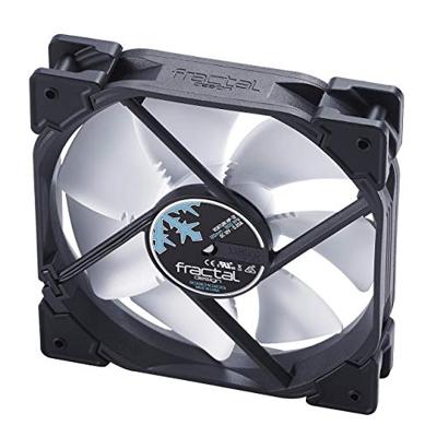 Fractal Design Venturi HP-12 PWM PC-ventilator Zwart, Grijs (b x h x d) 120 x 120 x 25 mm