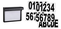 Paulmann 95388 4000870953884 Huisnummerlamp op zonne-energie Energielabel: A (A - G) 0.05 W Warmwit Zwart - thumbnail