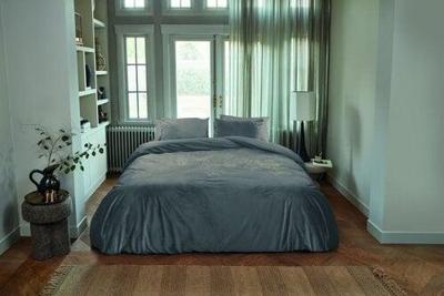 Beddinghouse Beddinghouse Dekbedovertrek Arya Grijs 200x200/220 cm