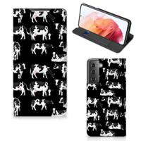 Samsung Galaxy S21 | Hoesje maken | Koetjes - thumbnail