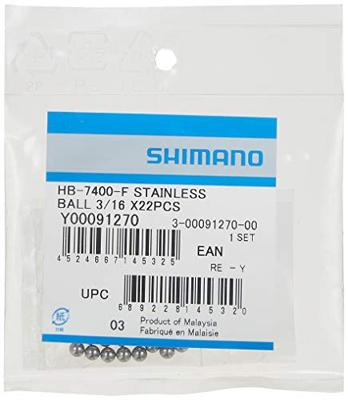 Shimano Stainless Steel Balls 3/16" (22 pieces)