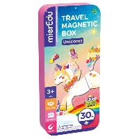 MierEdu magnetische puzzeldoos Eenhoorns - thumbnail
