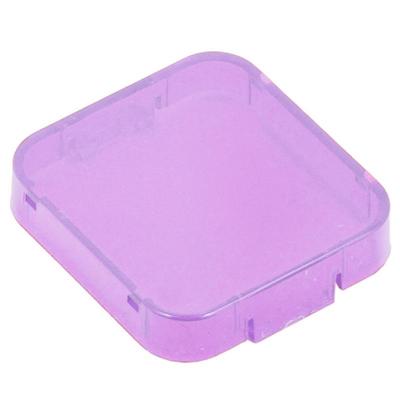 Snap-on duik filterhuis voor HD GoPro Hero 4 / 3+(Purple)