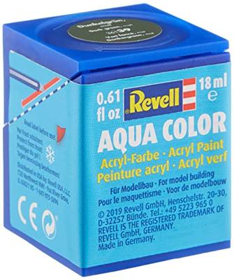 Revell 36139 Aqua Color verf Donkergroen (mat) Kleurcode: 39 Doos 18 ml Revell 36139 Aqua Color verf Donkergroen (mat) Kleurcode: 39 Doos 18 ml