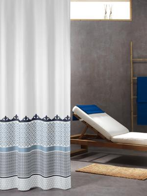Sealskin douchegordijn marrakech 180 cm blauw 235281324