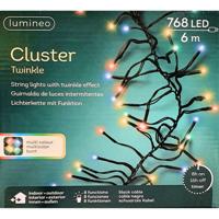 Led Clusterverlichting 768 lampjes multicolour - thumbnail