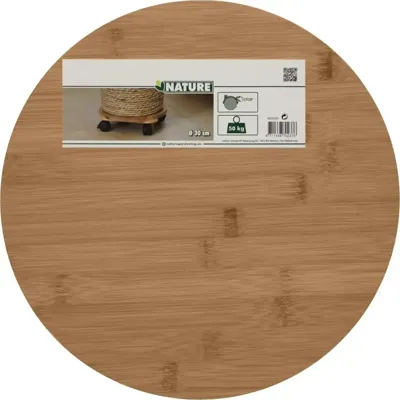 Nature Planttrolley bamboe h7.5xd30cm