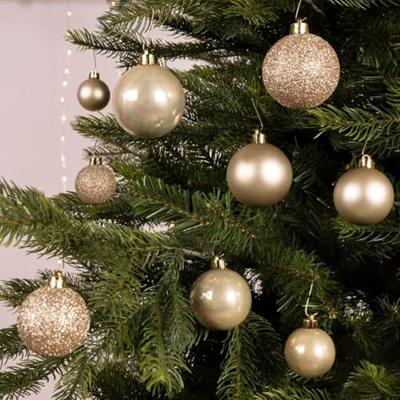 30 onbreekbare kerstballen mixkoker parel