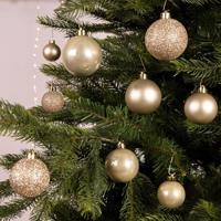 30 onbreekbare kerstballen mixkoker parel - thumbnail