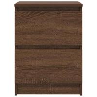 Tv-meubel 40x35x54 cm spaanplaat bruin eikenkleurig - thumbnail