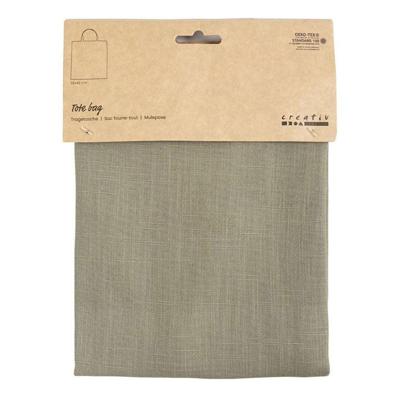 Creativ Company Draagtas, afm 38x42 cm, 185 gr, dusty groen, 1 doos