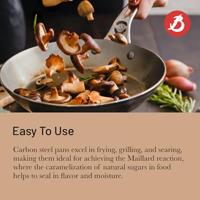 De Buyer Koekenpan Mineral B Pro - ø 20 cm - zonder anti-aanbaklaag - thumbnail