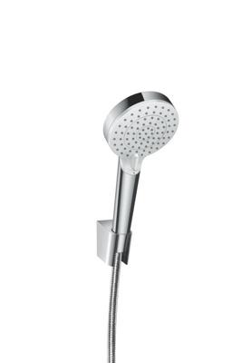 Hansgrohe crometta 2 stralen badset EcoSmart met slang 160cm wit/chroom
