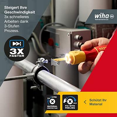 Wiha 44318 | E-schroevendraaier speedE® II electric | 7-dlg | met slimBits | accu's en USB-oplader in L-Boxx Mini - 44318 Wiha 44318 | E-schroevendraaier speedE® II electric | 7-dlg | met slimBits | accu's en USB-oplader in L-Boxx Mini - 44318