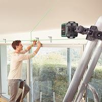 Bosch Groen Quigo Green Kruislijnlaser | Inclusief Batterijen - 0603663CZ0 - thumbnail