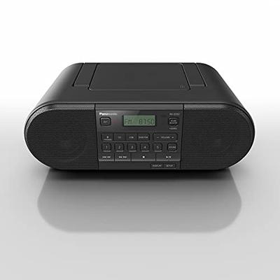 Panasonic RX-D552E-K DAB+ 20W RMS Draagbare Giek Doos met Bluetooth, Zwart