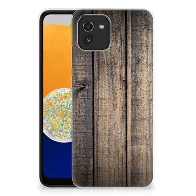 Samsung Galaxy A03 | Bumper Hoesje | Steigerhout