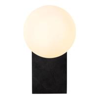 Lucide TASSA - Wandlamp Badkamer - LED Dim to warm - 1x10W 1800K/3000K - IP44 - Zwart - thumbnail