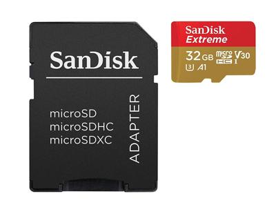 SanDisk Extreme miniSDHC-kaart Retail 32 GB
