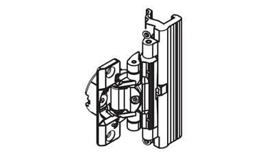 Hawa vouw draai inschuifbeslag Folding Concepta 25 RS