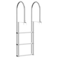 xl Dock ladder Zilver 45 x 11.5 x 134 cm Aluminium - thumbnail