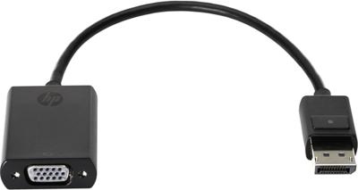 HP F7W97AA DisplayPort / VGA Adapter [1x DisplayPort stekker - 1x VGA-stekker] Zwart 0.20 m