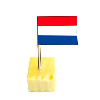 Prikker Nederlandse vlag - 50 stuks
