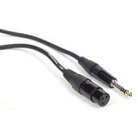 DAP FL03 verloopkabel 1x XLR female naar 1x Stereo jack 3m - thumbnail