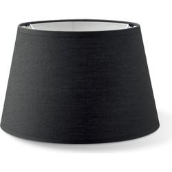 Home sweet home lampenkap Largo rond 20/15/13 - zwart