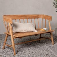 Nohr Tuinbank 'Jasmen' Teakhout, 132cm - thumbnail