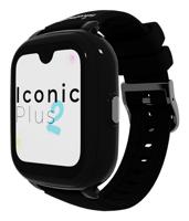 SaveFamily ICONIC PLUS 2 .connected horloge met GPS voor kinderen, WhatsApp, Spotify, AI, videogesprekken, muziek, Bluetooth, App Store, SOS, chatten, beveiligde zone (Gotham Black, Iconic Plus 2) - thumbnail