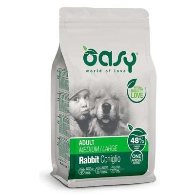 OASY One Animal Protein Adult Medium/Large Rabbit - droog hondenvoer - 12kg