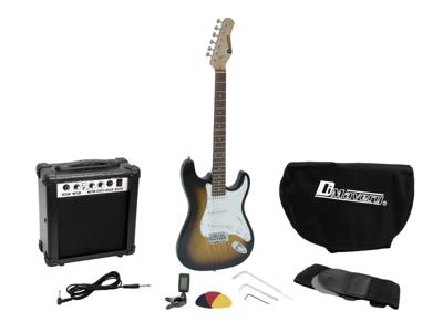 DIMAVERY EGS-1 Electric Guitar Set, sunburst