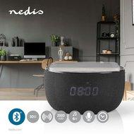 BluetoothÃÂî-Speaker met Draadloos Laden | 30 W | Tot 6 Uur Speeltijd | Klok | Zwart BluetoothÃÂî-Speaker met Draadloos Laden | 30 W | Tot 6 Uur Speeltijd | Klok | Zwart