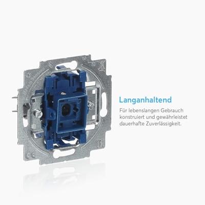 Pulsschakelaar Busch-Jaeger - 2020US - 10A/250V Pulsschakelaar Busch-Jaeger - 2020US - 10A/250V