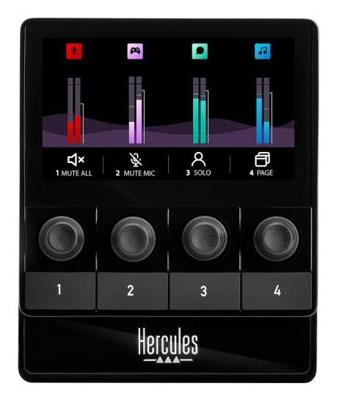 Hercules Stream 100 audio controller voor streamers Hercules Stream 100 audio controller voor streamers