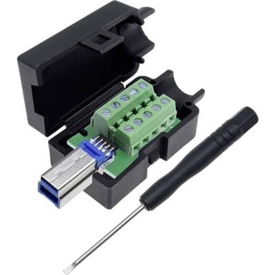 Quadrios 2001C204 USB 3.0 modulaire stekkerset, type B Stekker, recht 1 stuk(s)