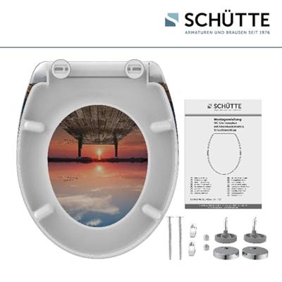 Schutte Duroplast WC-bril SUNSET SKY met soft-close en quick-release 82378