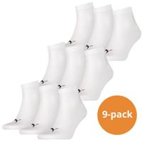 Puma Quarter Sokken Wit 9-pack-35/38 - thumbnail