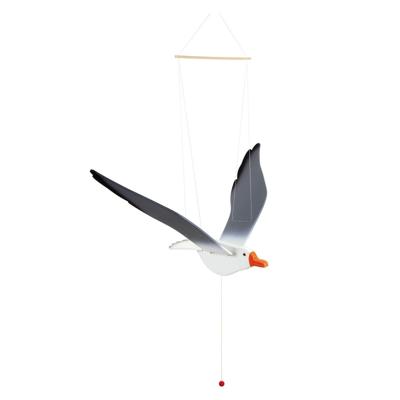 Small Foot houten baby mobiel zwevende zeemeeuw met bewegende vleugels Small Foot houten baby mobiel zwevende zeemeeuw met bewegende vleugels