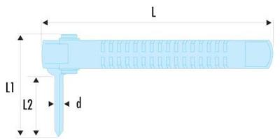 Facom kabelmanchettang 4mm - 985764