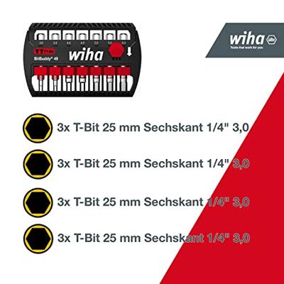 Wiha 42116 | Bitset BitBuddy | TY-bit | 49 mm | 1/4"| 8-delig - 42116