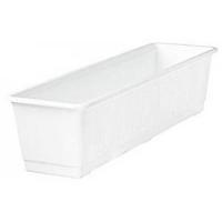 Balkonbak standaard wit 100 cm - thumbnail