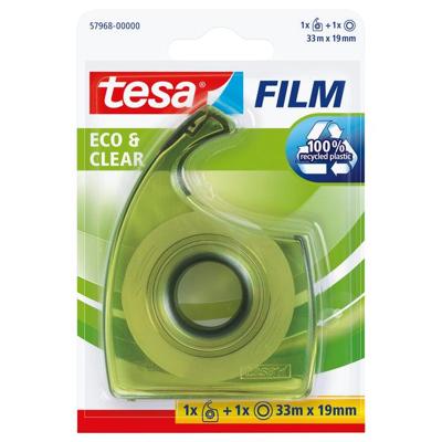 Plakband handdisp tesafilm® eco 33mx19mm tr bm | 7 stuks Plakband handdisp tesafilm® eco 33mx19mm tr bm | 7 stuks