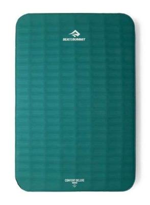 Zelfopblazende mat SEA TO SUMMIT Comfort Deluxe Mat Rain Forest