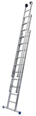 Little jumbo Opsteekladder SuperPRO recht | 3x14 treden | met stabilisatiebalk - 1250470314