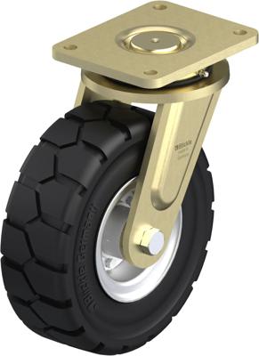 Blickle LS-VLE 257K Zwenkwiel Wieldiameter: 250 mm Draagvermogen (max.): 600 kg 1 stuk(s)